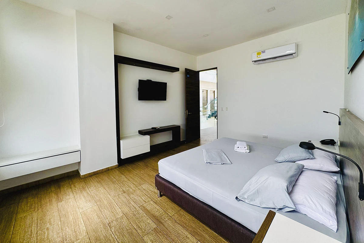 habitacion doble deluxe laguna sala